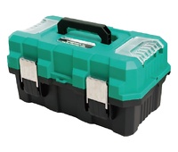 Caja de herramientas para almacenaje y transporte 3 bandejas