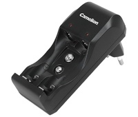 Cargador de baterías AA/AAA/9V con autoapagado