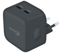 Cargador rápido USB Tipo-C x 2 Power Delivery 36W