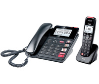 Combo DECT compuesto por teléfono inalámbrico y fijo