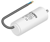 Condensador de arranque y marcha de motor, cables
