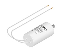 Condensador de arranque y marcha de motor, cables