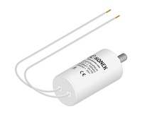 Condensador de arranque y marcha de motor, cables