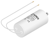 Condensador de arranque y marcha de motor, cables