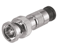 Conector BNC macho por compresión