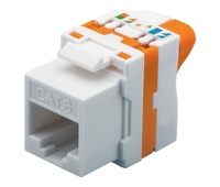 Conector Keystone RJ45 Cat6 UTP hembra Tool-less 180º