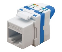 Conector Keystone RJ45 Cat6A UTP hembra Tool-less 180º