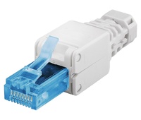 Conector RJ45 Cat.6A UTP macho tool-less