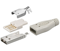Conector USB-A macho