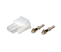 Conector aéreo Mini Tamiya macho, 2 pines