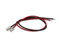 Conector aéreo Universal hembra, 2 pines