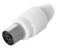 Conector de antena hembra TV
