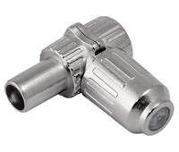 Conector de antena macho TV 9,5mm metálico