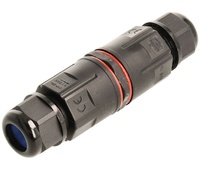 Conector empalmador eléctrico estanco IP68 5 vías