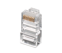 Conector modular RJ45 UTP CAT5e tipo "Easy"