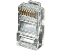 Conector modular RJ45 UTP Cat.5e
