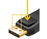 Conexión DisplayPort 1.2 macho-macho 1m