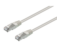 Conexión FTP Cat.5e RJ45 macho - macho, 15.0m Gris