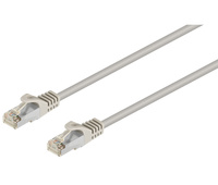 Conexión FTP Cat.6 RJ45 macho - macho, 0.5m Gris