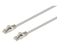Conexión U/FTP Cat.6 RJ45 macho-macho, Cobre LSHZ Gris