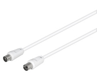 Conexión de antena TV macho - hembra 10.0m