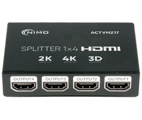 Conmutador HDMI switch 4E:1S, con mando a distancia