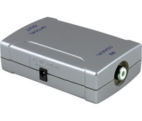Convertidor de señal coaxial digital a óptica digital
