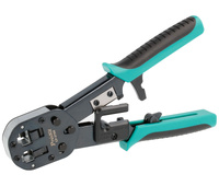 Crimpadora de conectores modulares RJ11/RJ45 "Fast" 1-2-3
