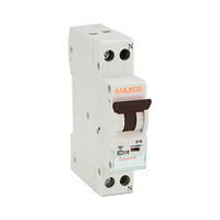 DPN interruptor automatico estrecho 1P+N 4A curva C industrial EPDPN Alpha+ Retelec