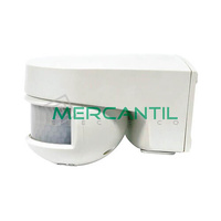 Detector de Movimiento Orientable sobre Pared IP55 200º ISIMAT+ ORBIS