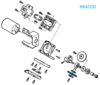 Diafragma de bomba pistola desoldadora HK808