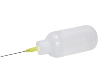 Dispensador de líquidos con aguja.