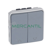 Doble Conmutador para Persiana Plexo LEGRAND