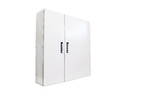 Envolvente SKY configurable con pasillo puerta opaca IP41-IK10. Dimens:1950x650+350x250mm
