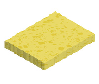 Esponja para limpieza de soldadores 65x50mm