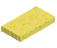Esponja para limpieza de soldadores 93x50mm
