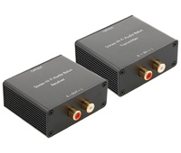 Extensor de audio estéreo hasta 1000m por cable UTP Cat5E/6