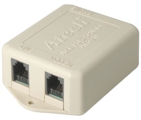 Filtro de linea ADSL 1 entrada 2 salidas hembras, beige