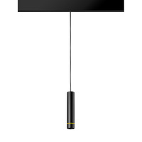 Foco LED Nalaya Detail 8W para carril magnético Negro 48V