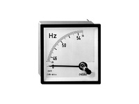 HC72 45-55Hz 230V, Frecuencímetro de aguja 90º, panel 72x72