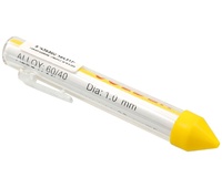 Hilo de estaño 1.0mm 60%Sn/40%Pb 2% Flux, tubo de 20g. / 1mm