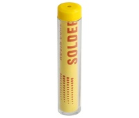 Hilo de estaño 60% Sn / 40% Pb, 2% Flux tubo 10gr / 1.0mm. 