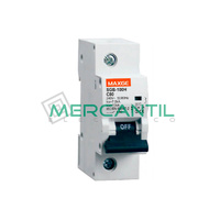 Interruptor Magnetotermico 1P 80A SGB125H Industrial RETELEC