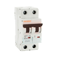 Interruptor automatico magnetotermico corriente continua 2P 2A 500VDC curva C EPB63MDC Alpha+ Retelec