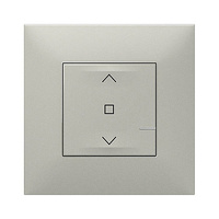 Interruptor de persianas conectado aluminio Netatmo Valena Next Legrand