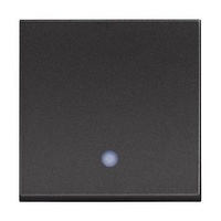 Interruptor iluminable Classia - 10 AX-250 Vca - Dark - 2 módulos