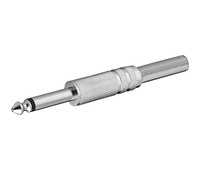 Jack macho mono de 6,3mm metálico