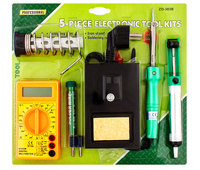 Kit de herramientas con soldador 5 piezas