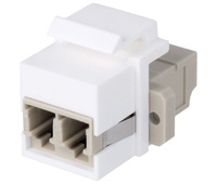Módulo Keystone fibra óptica hembra LC Dúplex