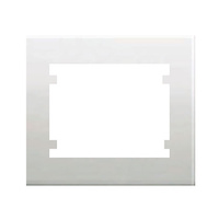 Marco embellecedor 1 elemento Iris BJC - color blanco